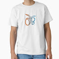 Ob Ocean Beach Seagull Orange Blue T-Shirt - Aesthetic Graphic Men Women - T-Shirt, Sweatshirt, Hoodie