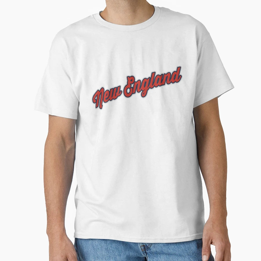 New England Script T-Shirt - Trendy Graphic Unisex - T-Shirt, Sweatshirt, Hoodie
