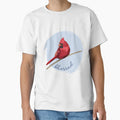 Cardinal T-Shirt - Minimalist Print Unisex - T-Shirt, Sweatshirt, Hoodie