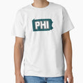 Phi Football T-Shirt - Graphic Print Men Women - T-Shirt, Sweatshirt, Hoodie