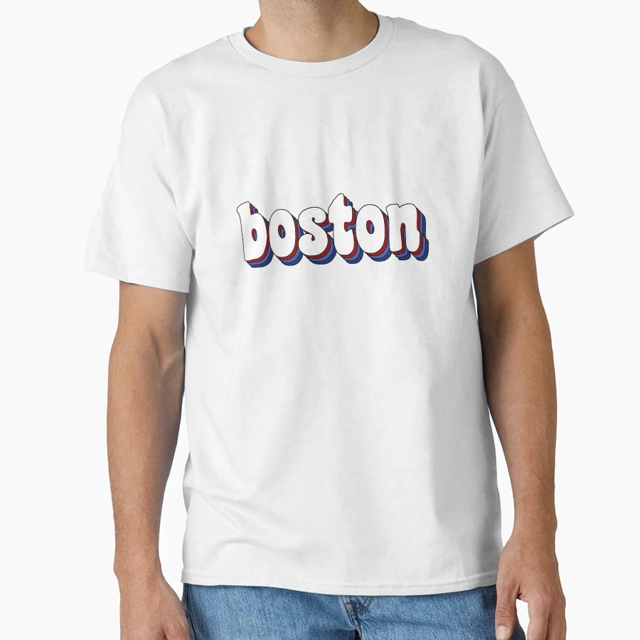 Boston Curvy T-Shirt - Casual Everyday Wear Unisex - T-Shirt, Sweatshirt, Hoodie