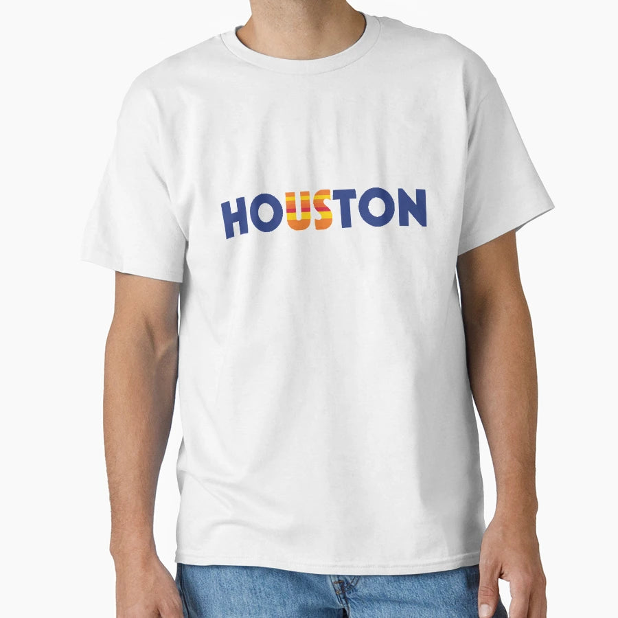 Houston Us T-Shirt - Aesthetic Graphic Men Women - T-Shirt, Sweatshirt, Hoodie