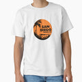 Surfing San Diego California Palms T-Shirt - Streetwear Style Men Women - T-Shirt, Sweatshirt, Hoodie