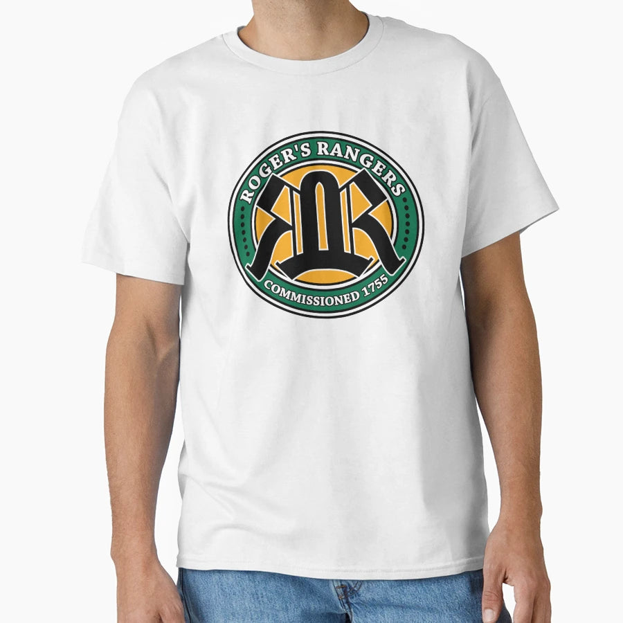 Rogers Rangers Embelm T-Shirt - Trendy Graphic for Adults - T-Shirt, Sweatshirt, Hoodie