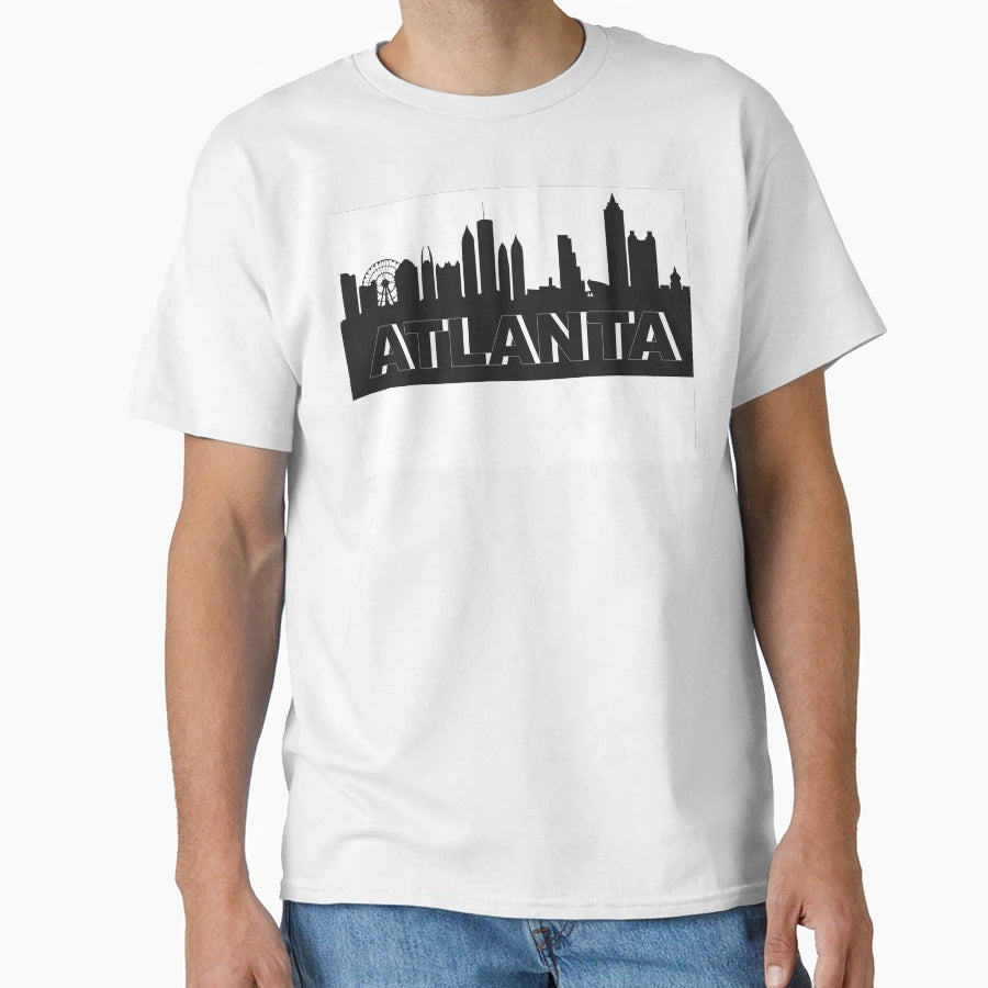 Atlanta T-Shirt - Minimalist Print Men Women - T-Shirt, Sweatshirt, Hoodie