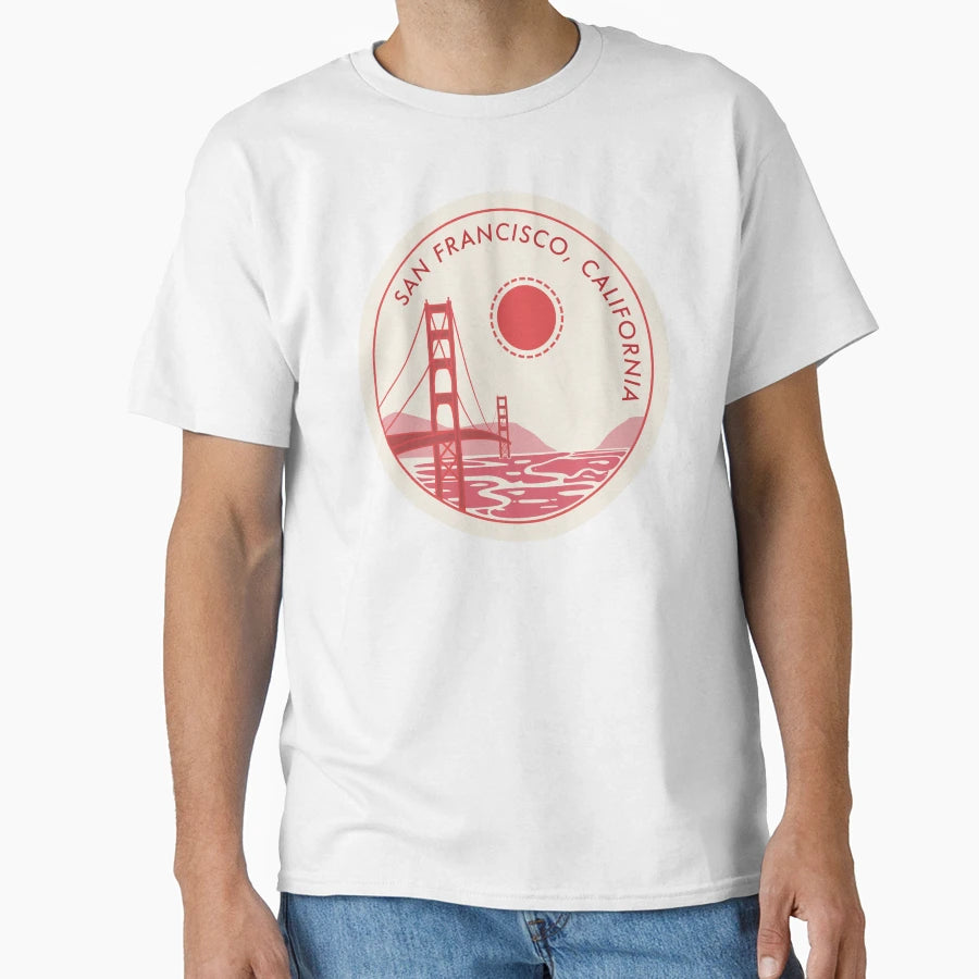 San Francisco California T-Shirt - Casual Everyday Wear for Adults - T-Shirt, Sweatshirt, Hoodie