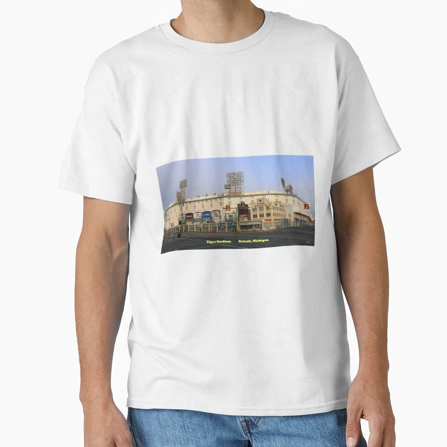 Tiger Stadium T-Shirt - Fun Novelty Design for Adults - T-Shirt, Sweatshirt, Hoodie