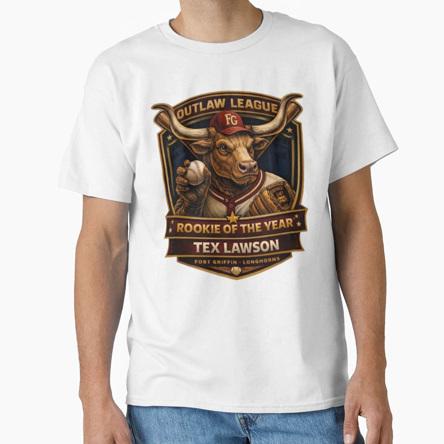 Tex Lawson Rookie Year Logo Longhorn T-Shirt - Unique Graphic Men Women - T-Shirt, Sweatshirt, Hoodie