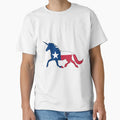 Texas Unicorn T-Shirt - Minimalist Print Men Women - T-Shirt, Sweatshirt, Hoodie