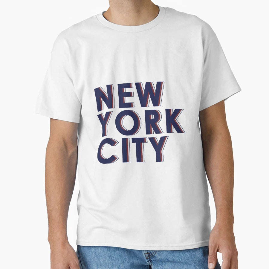 New York City Text T-Shirt - Streetwear Style for Adults - T-Shirt, Sweatshirt, Hoodie