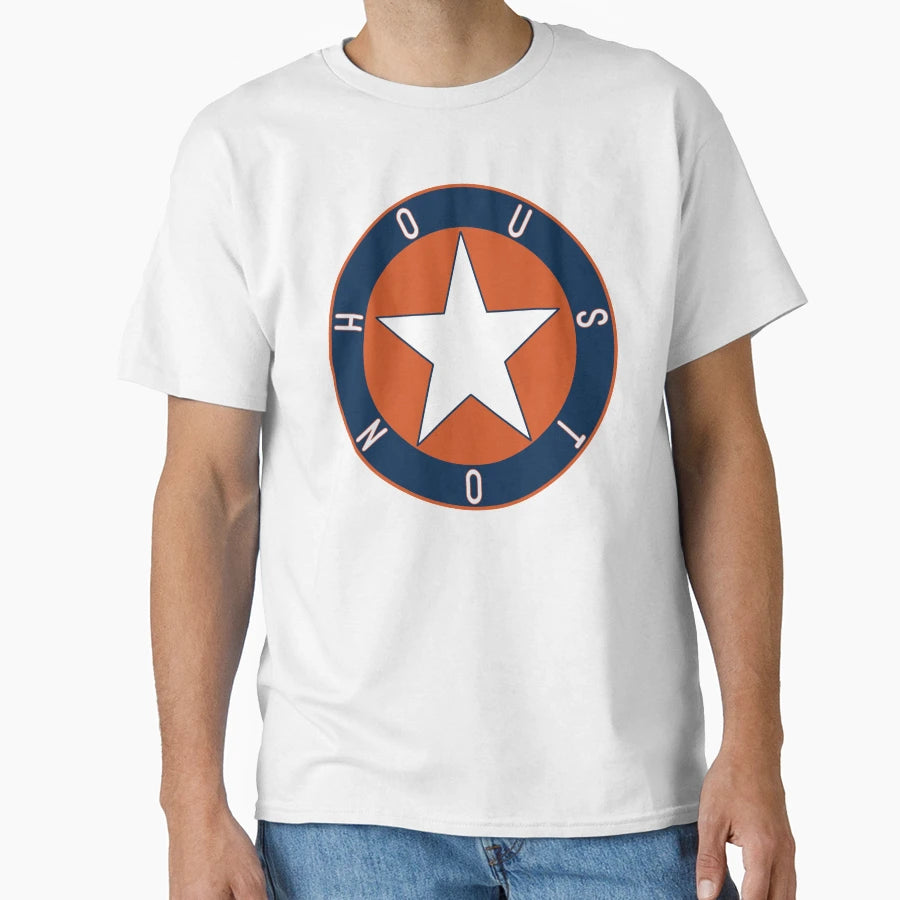 Houston Flag Decal T-Shirt - Custom Art Print Men Women - T-Shirt, Sweatshirt, Hoodie