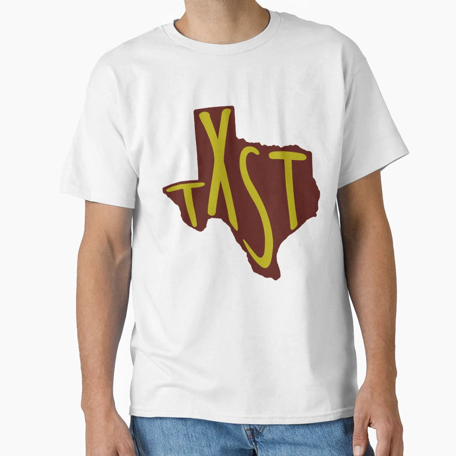 Texas State Shape T-Shirt - Fun Novelty Design Men Women - T-Shirt, Sweatshirt, Hoodie