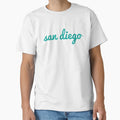 San Diego Green T-Shirt - Custom Art Print Men Women - T-Shirt, Sweatshirt, Hoodie