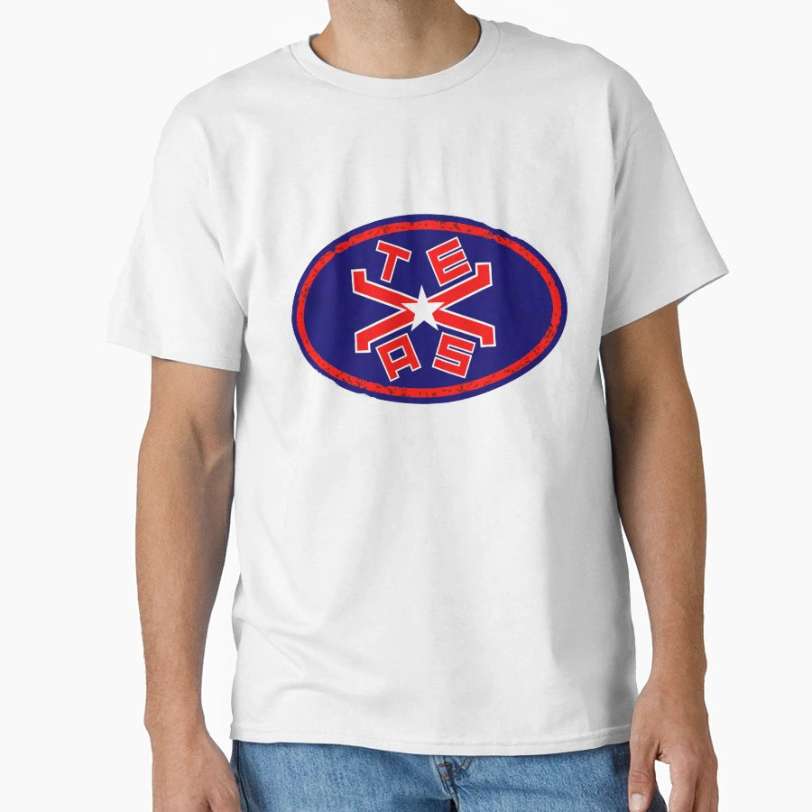 Texas Oval Sign Original T-Shirt - Graphic Print Unisex - T-Shirt, Sweatshirt, Hoodie