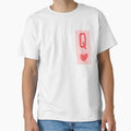 Lady Hearts Card T-Shirt - Streetwear Style for Adults - T-Shirt, Sweatshirt, Hoodie