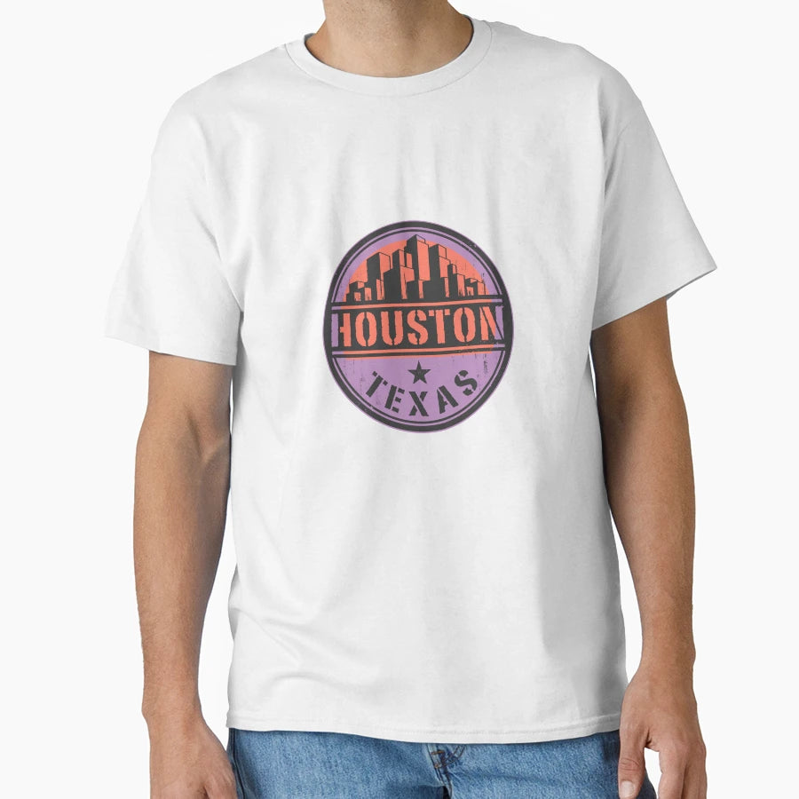 Houston Texas T-Shirt - Novelty Apparel Unisex - T-Shirt, Sweatshirt, Hoodie