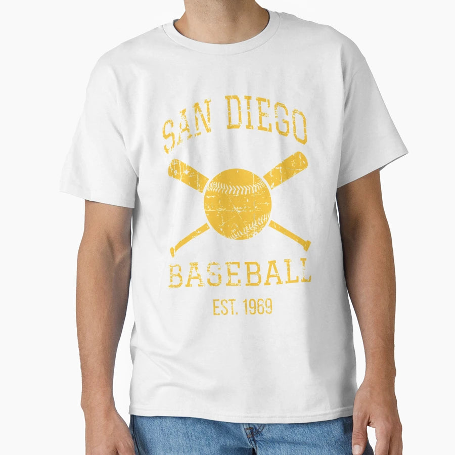 San Diego Baseball Team I T-Shirt - Aesthetic Graphic Men Women - T-Shirt, Sweatshirt, Hoodie