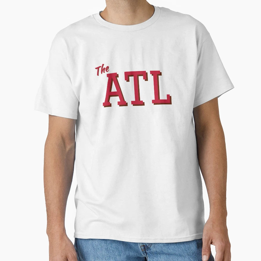 Atl Red T-Shirt - Minimalist Print Unisex - T-Shirt, Sweatshirt, Hoodie