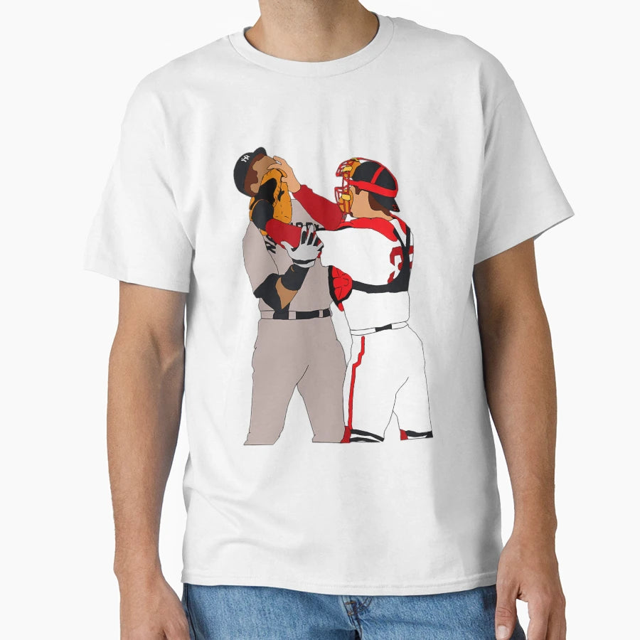 Jason Varitek Alex Rodriguez Brawl T-Shirt - Trendy Graphic Unisex - T-Shirt, Sweatshirt, Hoodie