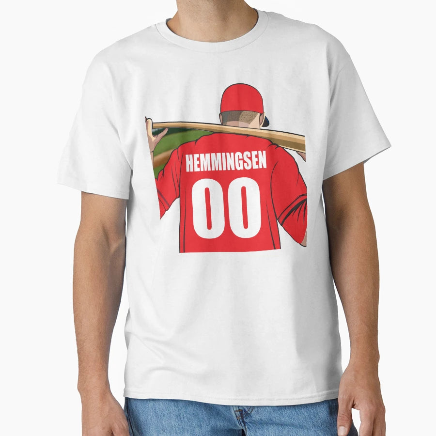 Hemmingsen Baseball T-Shirt - Custom Art Print Men Women - T-Shirt, Sweatshirt, Hoodie