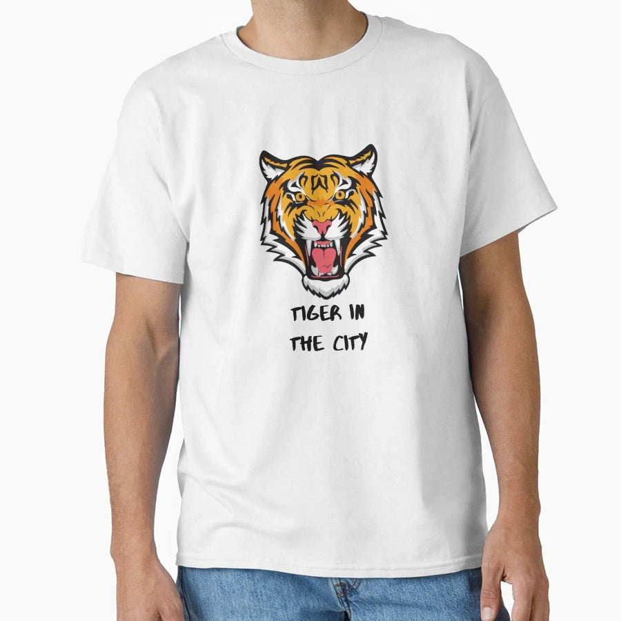 Tiger City T-Shirt - Graphic Print Men Women - T-Shirt, Sweatshirt, Hoodie