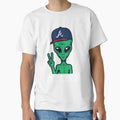 Atlanta Green Atlien T-Shirt - Trendy Graphic for Adults - T-Shirt, Sweatshirt, Hoodie