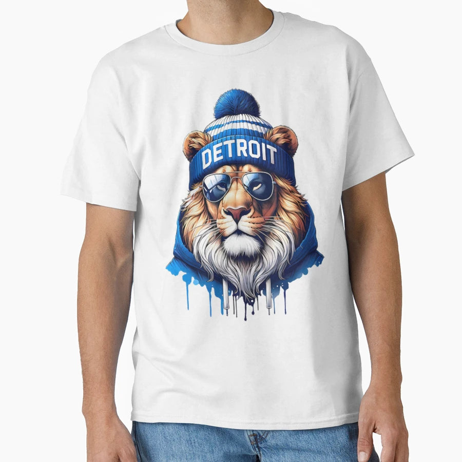 Detroit Lions T-Shirt - Casual Everyday Wear Men Women - T-Shirt, Sweatshirt, Hoodie