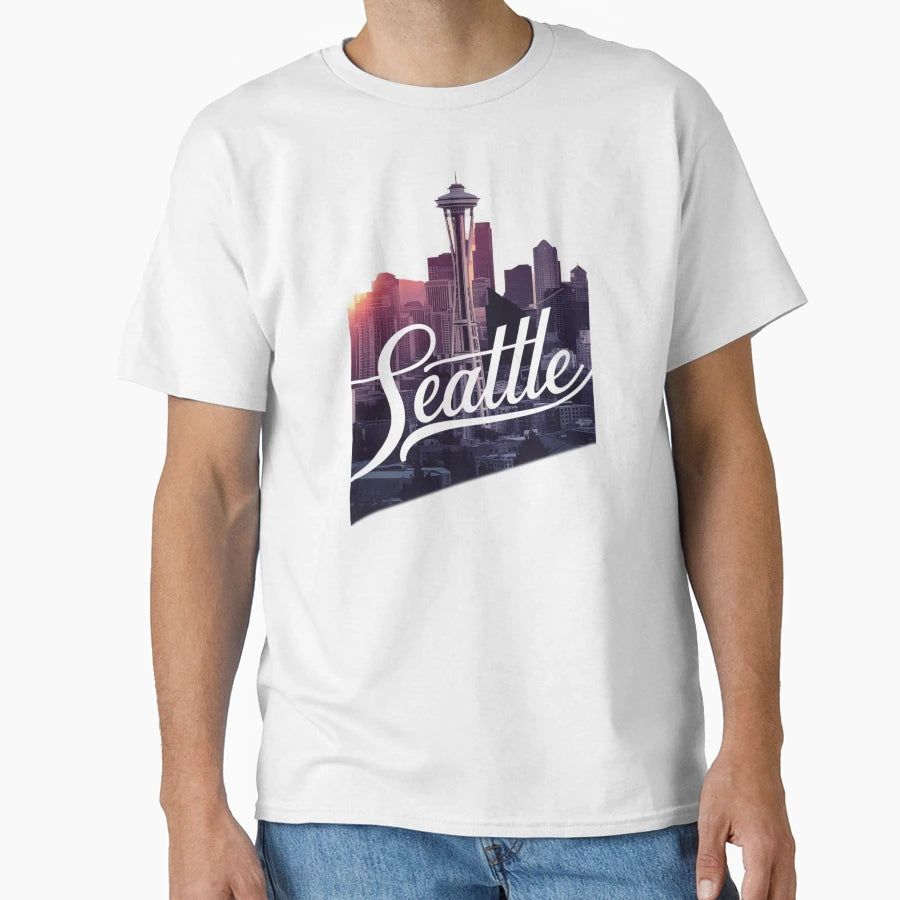 Seattle Washington T-Shirt - Casual Everyday Wear for Adults - T-Shirt, Sweatshirt, Hoodie