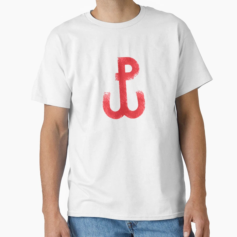 Kotwica Symbol Red T-Shirt - Graphic Print Men Women - T-Shirt, Sweatshirt, Hoodie