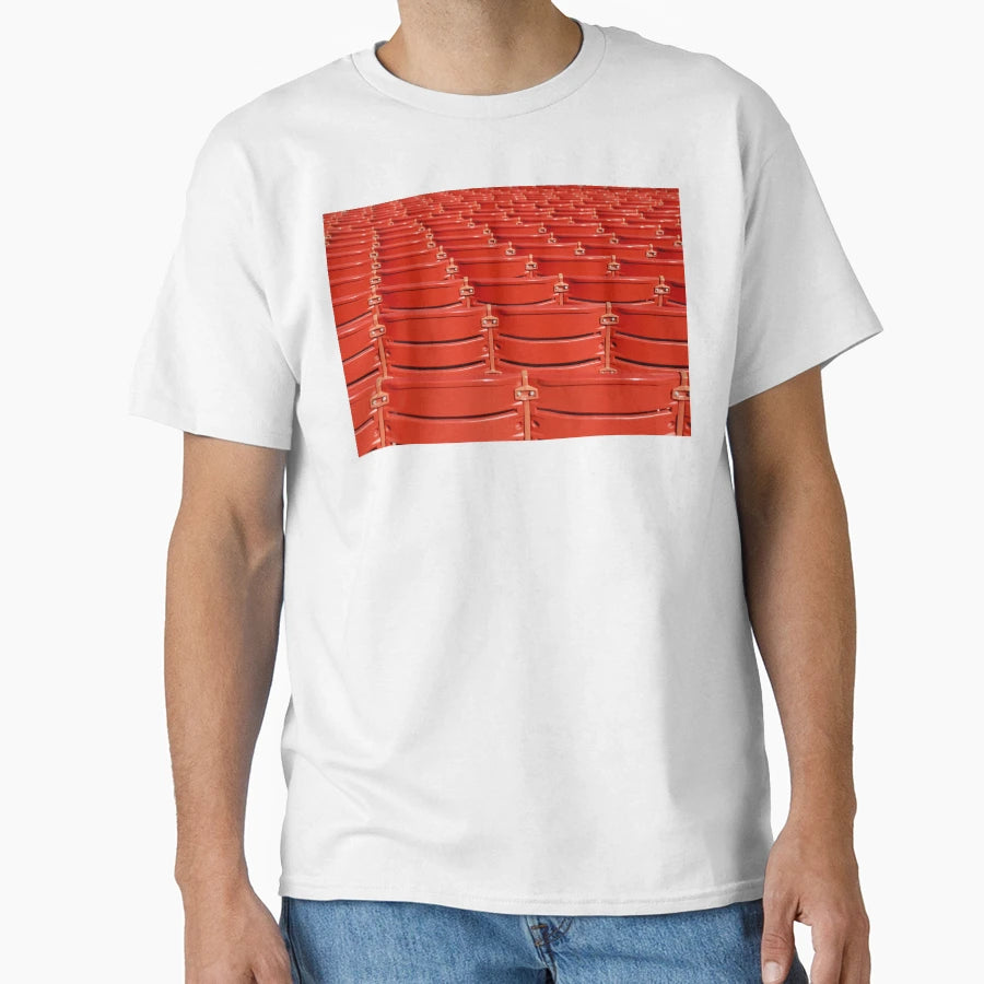 Rows And Rows Red T-Shirt - Custom Art Print for Adults - T-Shirt, Sweatshirt, Hoodie