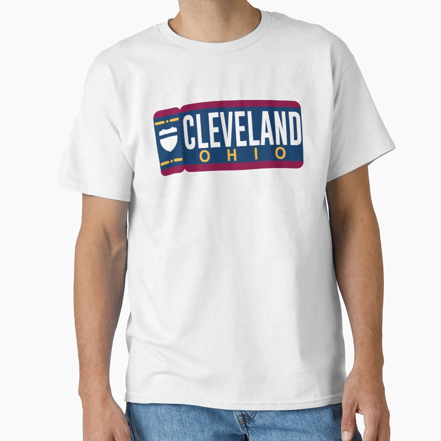Cleveland Ticket Alternate T-Shirt - Unique Graphic for Adults - T-Shirt, Sweatshirt, Hoodie