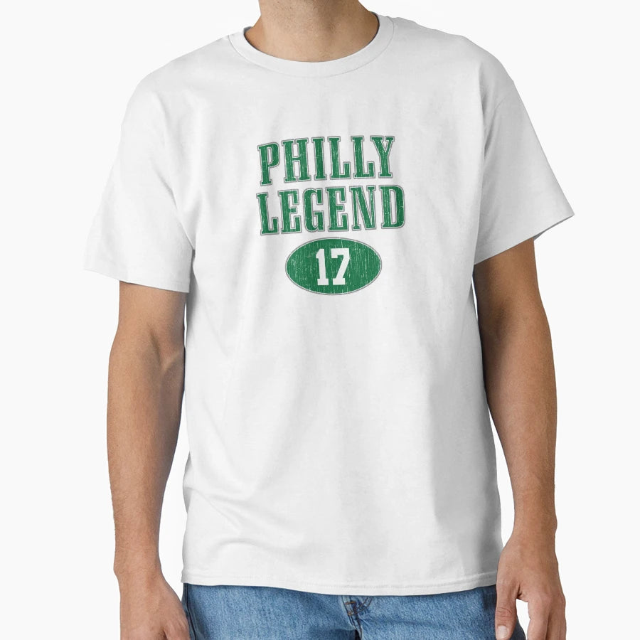 Philly Legend 17 Harold Carmichael T-Shirt - Aesthetic Graphic for Adults - T-Shirt, Sweatshirt, Hoodie