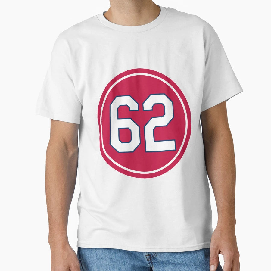 Daniel Ponce De Leon 62 Jersey Number T-Shirt - Streetwear Style Unisex - T-Shirt, Sweatshirt, Hoodie