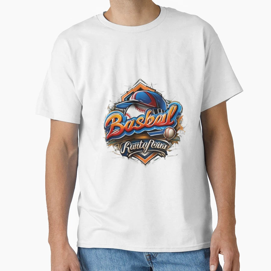 Baseball T-Shirt - Custom Art Print Men Women - T-Shirt, Sweatshirt, Hoodie