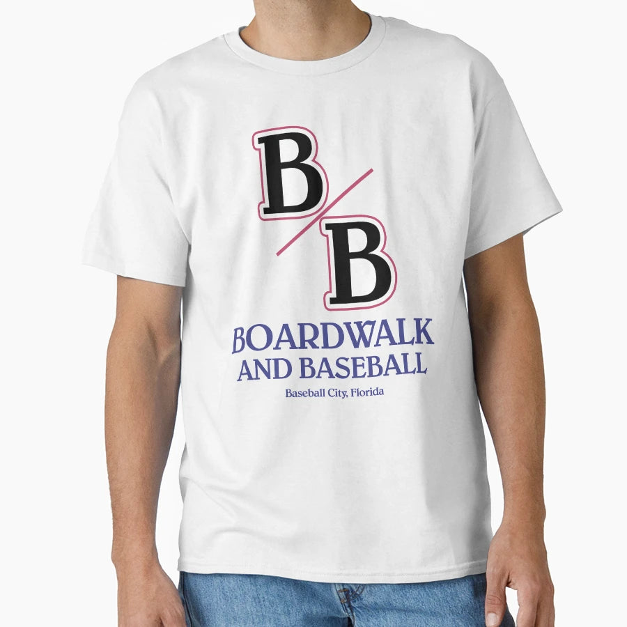 Boardwalk Baseball Theme Park T-Shirt - Aesthetic Graphic Men Women - T-Shirt, Sweatshirt, Hoodie