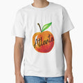 Atlanta Peach T-Shirt - Custom Art Print for Adults - T-Shirt, Sweatshirt, Hoodie