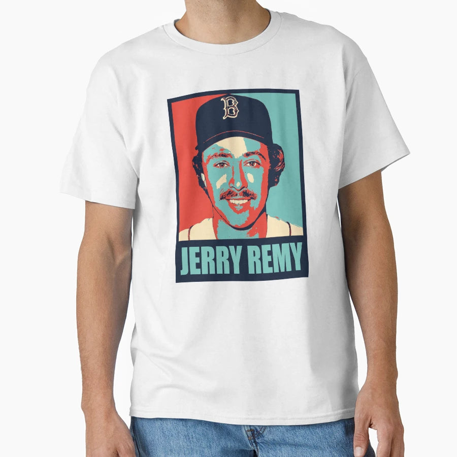 Jerry Remy T-Shirt - Minimalist Print Men Women - T-Shirt, Sweatshirt, Hoodie