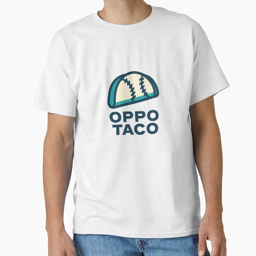 Oppo Taco Baseball T-Shirt - Trendy Graphic for Adults - T-Shirt, Sweatshirt, Hoodie