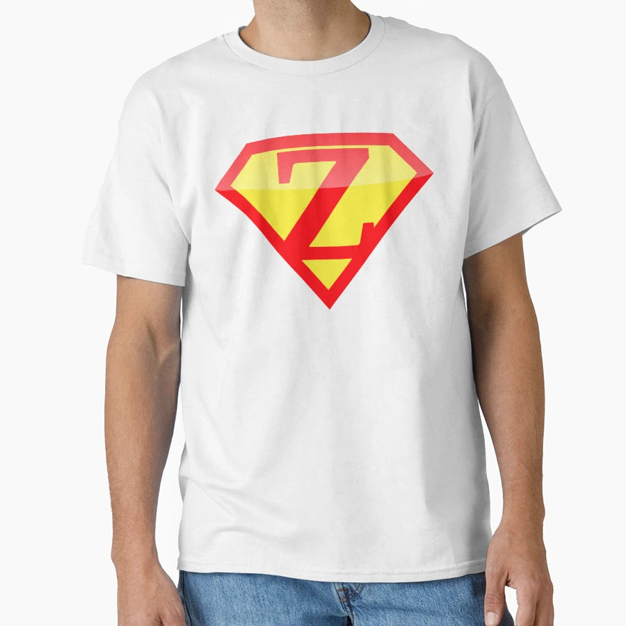 Superhero Symbol Letter Z Logo T-Shirt - Graphic Print Men Women - T-Shirt, Sweatshirt, Hoodie