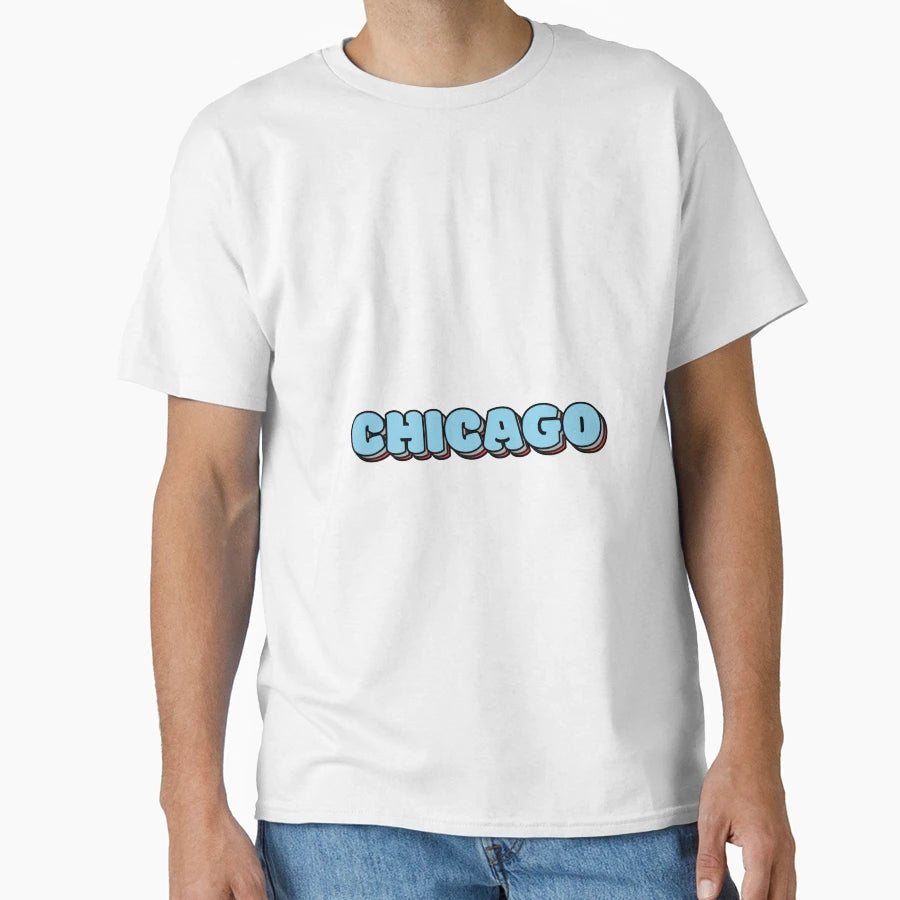 Chicago T-Shirt - Graphic Print Men Women - T-Shirt, Sweatshirt, Hoodie
