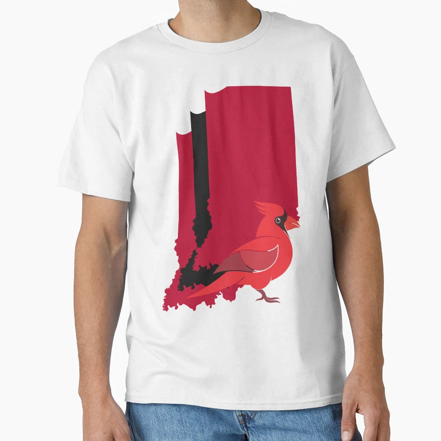 Indiana Border Cardinals T-Shirt - Streetwear Style for Adults - T-Shirt, Sweatshirt, Hoodie