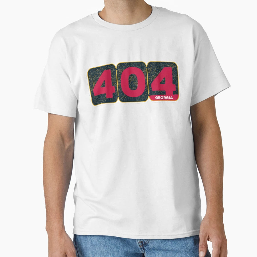 Area Code 404 T-Shirt - Graphic Print for Adults - T-Shirt, Sweatshirt, Hoodie