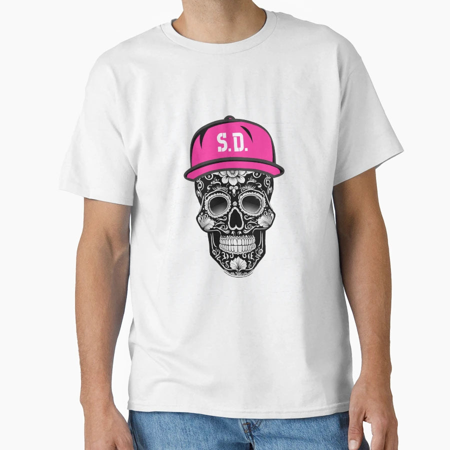 San Diego Sugar Skull T-Shirt - Unique Graphic Unisex - T-Shirt, Sweatshirt, Hoodie