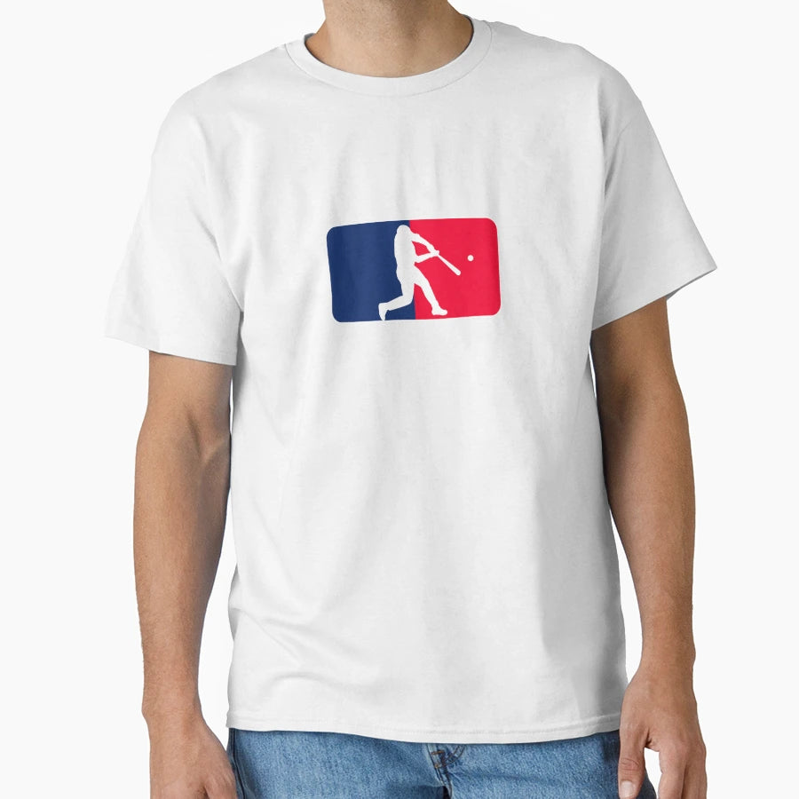 Baseball Sport Drawing T-Shirt - Novelty Apparel for Adults - T-Shirt, Sweatshirt, Hoodie