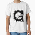 Letter G T-Shirt - Novelty Apparel for Adults - T-Shirt, Sweatshirt, Hoodie