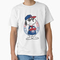 Snoopy Rangers Baseball T-Shirt - Novelty Apparel Unisex - T-Shirt, Sweatshirt, Hoodie