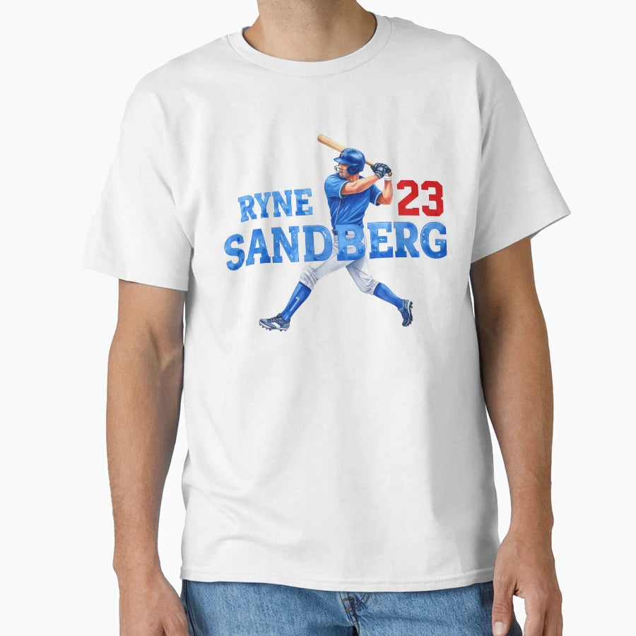 Ryne Sandberg T-Shirt - Fun Novelty Design Men Women - T-Shirt, Sweatshirt, Hoodie