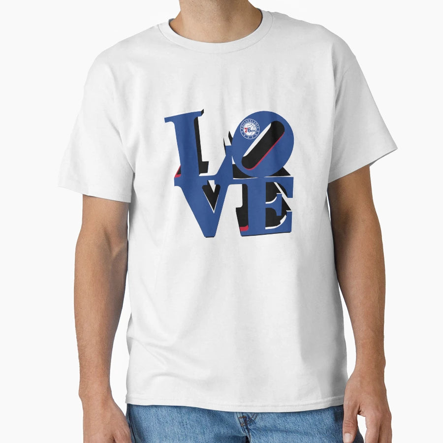 Love 76Ers Logo T-Shirt - Streetwear Style Unisex - T-Shirt, Sweatshirt, Hoodie