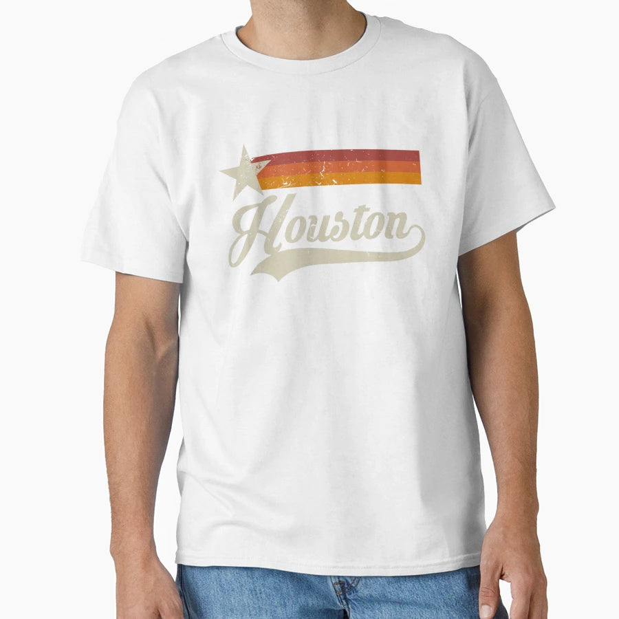 Houston Texas Houston Baseball T-Shirt - Minimalist Print for Adults - T-Shirt, Sweatshirt, Hoodie