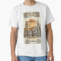 Painted Ladies San Francisco T-Shirt - Custom Art Print Unisex - T-Shirt, Sweatshirt, Hoodie